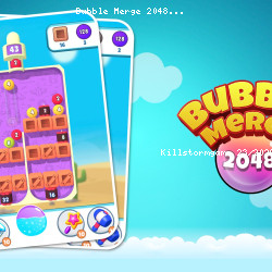 Bubble Merge 2048