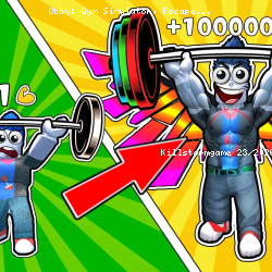 Obby: Gym Simulator, Escape