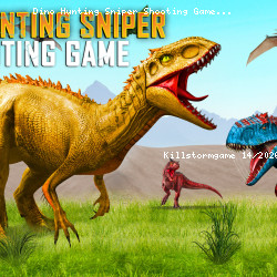 Dino Hunting Sniper Shooting Game